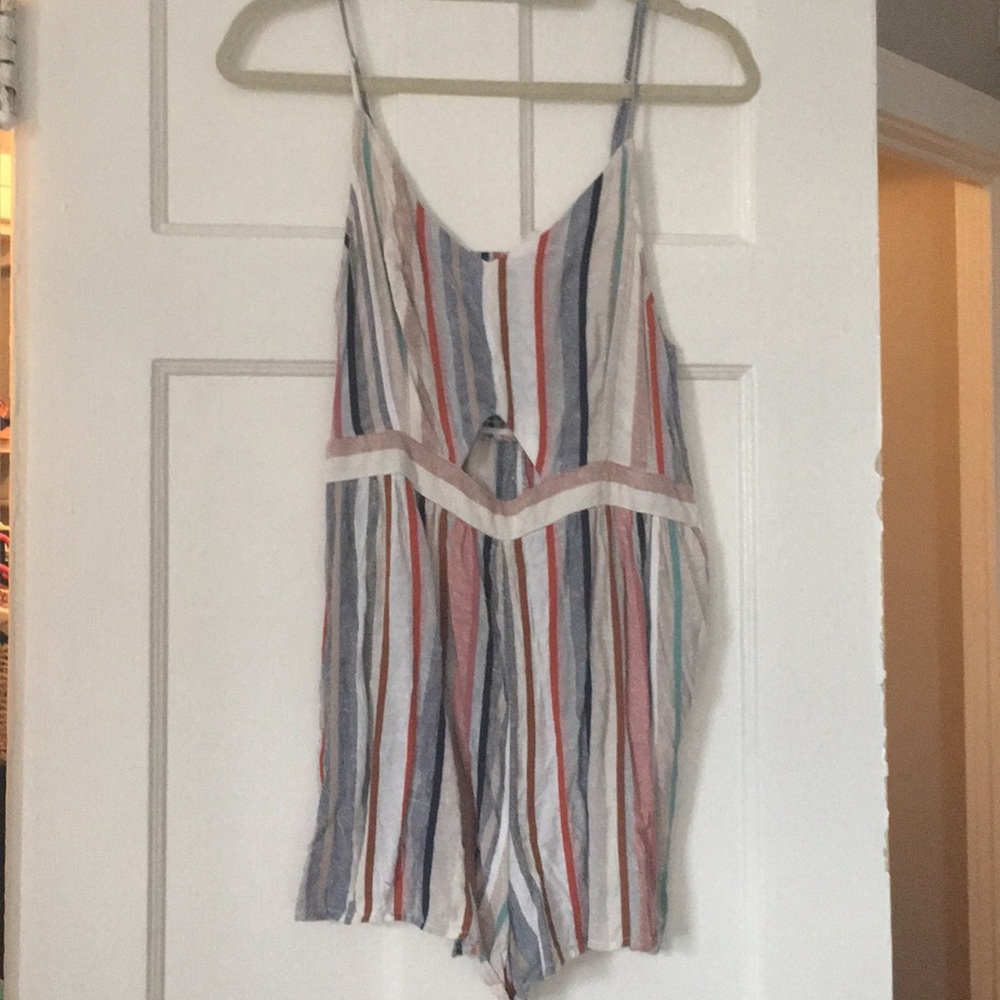 Striped Jumpsuit
